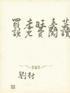 罗老旺秦芸雨小说免费阅读封面