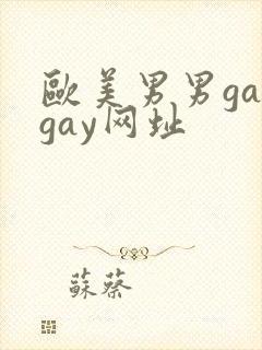 欧美男男gaygay网址封面