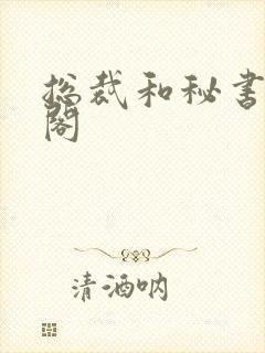 总裁和秘书笔趣阁