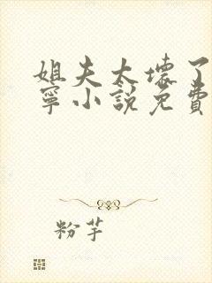 姐夫太坏了秦屿宁小说免费阅读