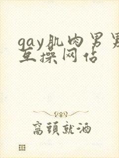 gay肌肉男男互操网站封面