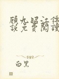 顾九昭江锦禾小说免费阅读最新章节封面