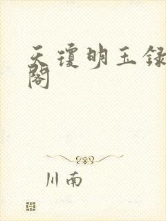 天琼明玉录笔趣阁封面