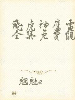 飞虎神鹰电视剧全集免费观看封面