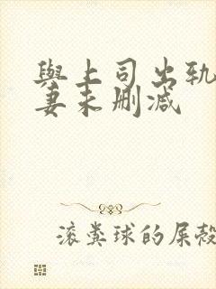 与上司出轨的人妻未删减