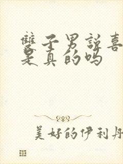 双子男说喜欢你是真的吗