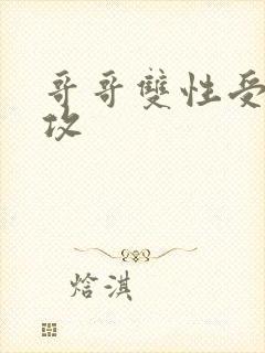 哥哥双性受弟弟攻