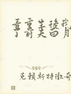 看重生后我顶替了前夫白月光封面