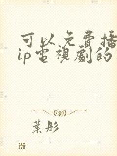 可以免费播放vip电视剧的软件