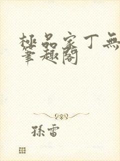 极品家丁无删节笔趣阁封面