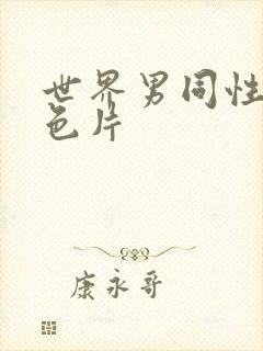 世界男同性恋黄色片