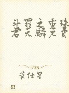 斗罗之灵珠神剑君天麟免费小说