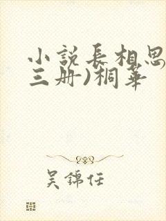 小说长相思(全三册)桐华封面