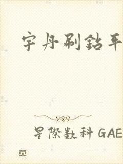 宇丹刷钻平台封面