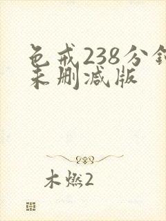 色戒238分钟未删减版