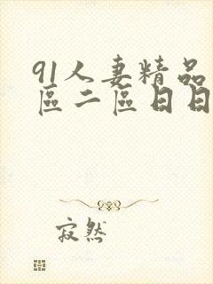 91人妻精品一区二区日日