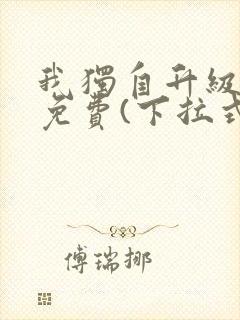 我独自升级漫画免费(下拉式)封面