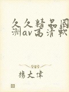 久久精品国产亚洲av高清软件