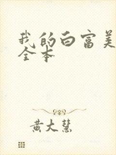 我的白富美老婆全本