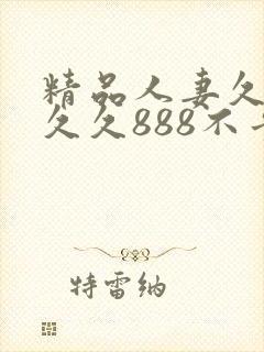 精品人妻久久久久久888不卡