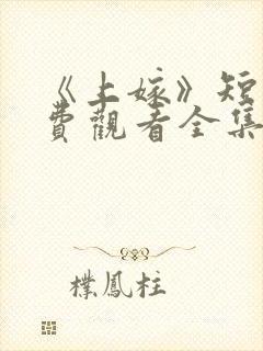 《上嫁》短剧免费观看全集封面