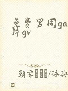 免费男同gay片gv