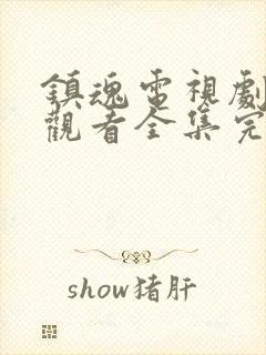 镇魂电视剧免费观看全集完整版封面