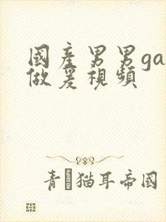 国产男男gay做爰视频