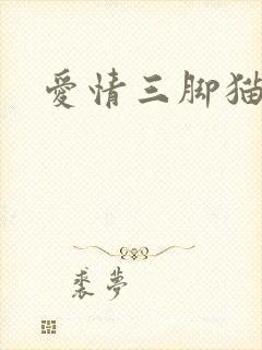 爱情三脚猫