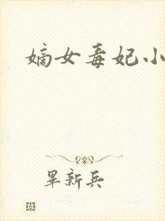 嫡女毒妃小说封面