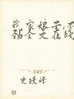 我家娘子,不对劲全文在线