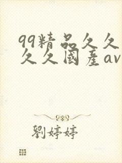 99精品久久久久久国产av