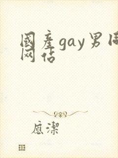 国产gay男同网站封面