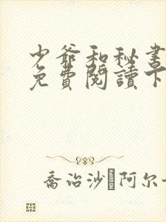 少爷和秘书漫画免费阅读下拉式