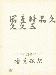 国产精品久久久久久三