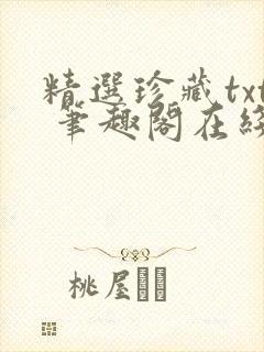 精选珍藏txt 笔趣阁在线阅读封面