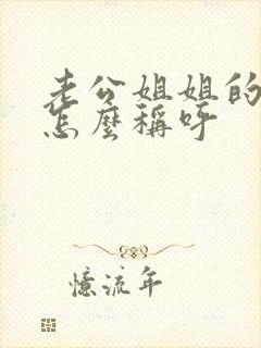 老公姐姐的丈夫怎么称呼封面