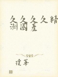 久久久久精品亚洲国产封面