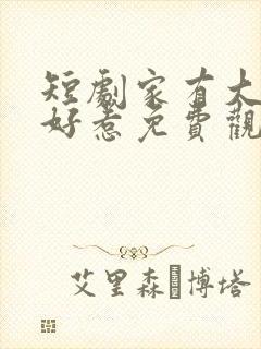 短剧家有大哥不好惹免费观看