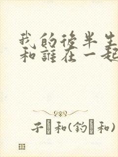 我的后半生结局和谁在一起了封面