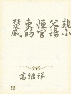 楚东恒父亲楚国威的官场小说