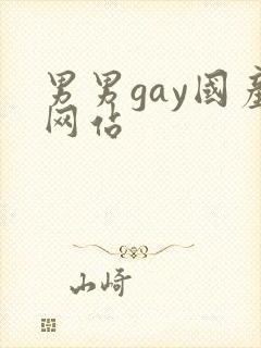 男男gay国产网站