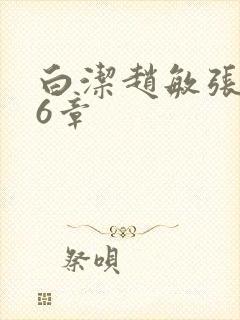 白洁赵敏张倩26章