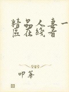 精品人妻一区二区在线看