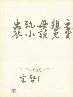 出轨母亲之沈绣琴小说免费阅读封面