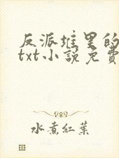 反派堆里的幼崽txt小说免费阅读