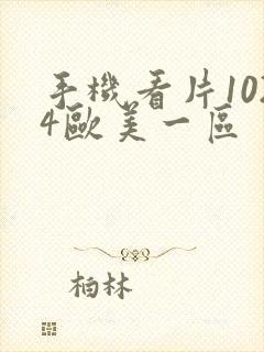 手机看片1024欧美一区