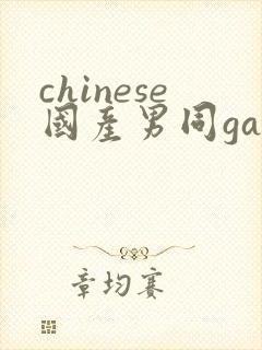 chinese国产男同gaygay网站