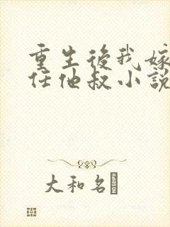 重生后我嫁给前任他叔小说