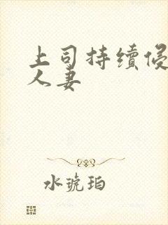 上司持续侵犯美人妻